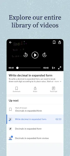 Khan Academy Android app screenshot 5
