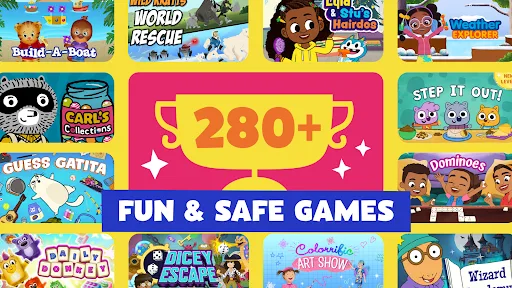 PBS KIDS Games Android app screenshot 3
