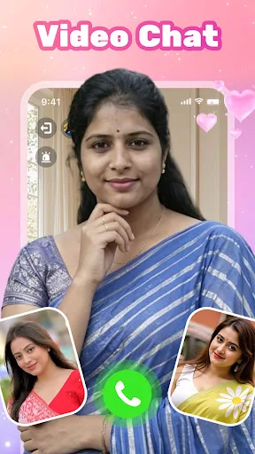 Desi Girls Call - Peil Chat Android app screenshot 2