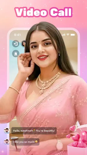 Desi Girls Call - Peil Chat Android app screenshot 3