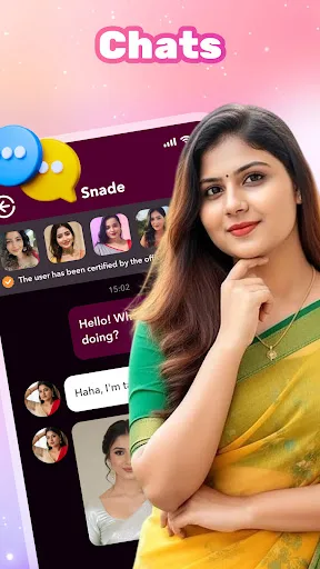 Desi Girls Call - Peil Chat Android app screenshot 4