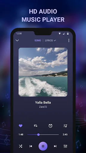 Music player & mp3 player Android app screenshot 3