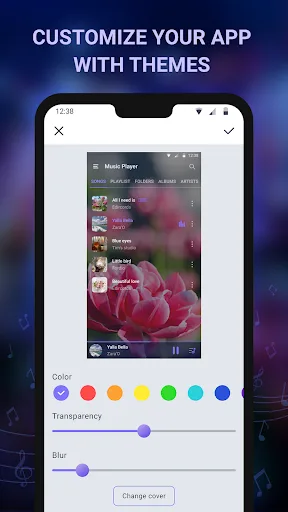 Music player & mp3 player Android app screenshot 4