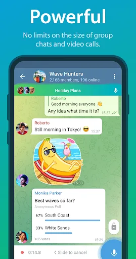 Telegram Android app screenshot 2