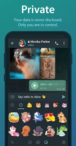 Telegram Android app screenshot 4