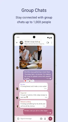 Signal Private Messenger Android app screenshot 6