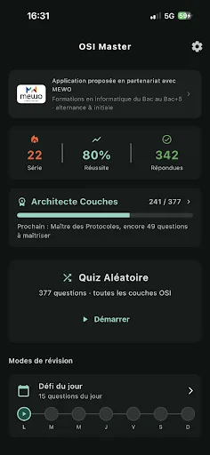 OSI Master Android app screenshot 1