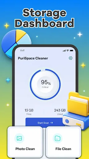 PuriSpace Cleaner Android app screenshot 1