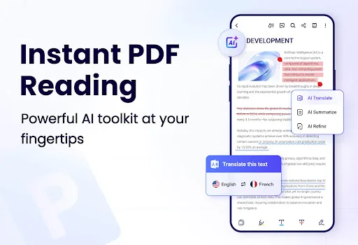 PDF Reader - PDF Viewer Android app screenshot 2