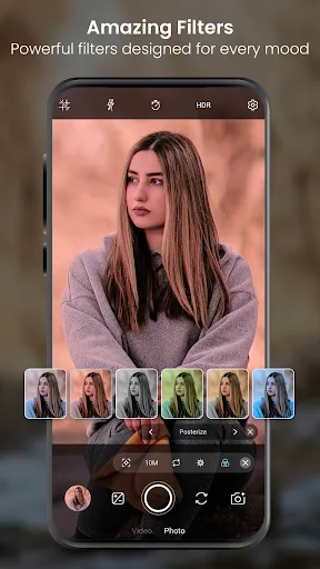 Ultra Camera HD: Pro DSLR Android app screenshot 2