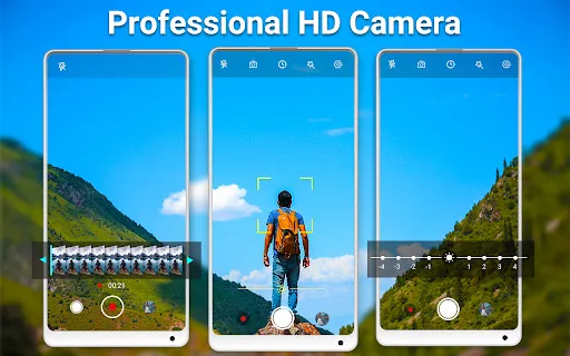 HD Camera Pro & Selfie Camera Android app screenshot 1