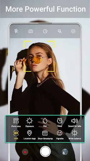 HD Camera Pro & Selfie Camera Android app screenshot 4
