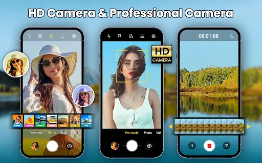 Camera for Android: Pro Camera Android app screenshot 1