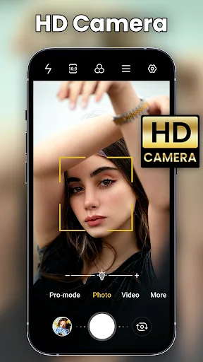 Camera for Android: Pro Camera Android app screenshot 2