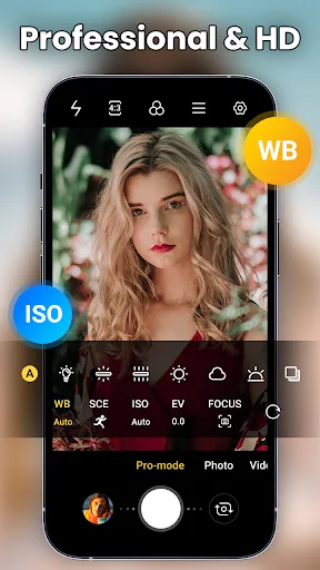 Camera for Android: Pro Camera Android app screenshot 3