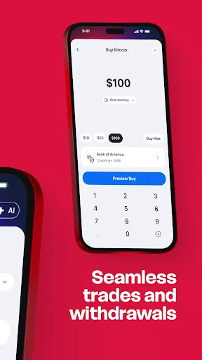 Blockchain Wallet: Buy BTC Android app screenshot 2