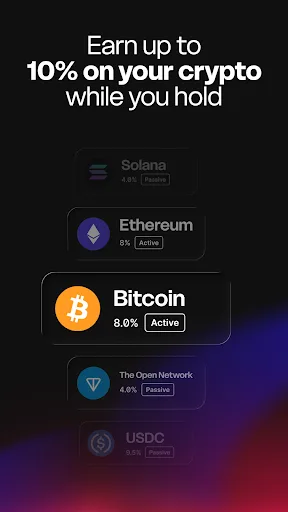 Blockchain Wallet: Buy BTC Android app screenshot 3