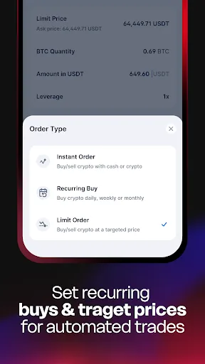 Blockchain Wallet: Buy BTC Android app screenshot 5