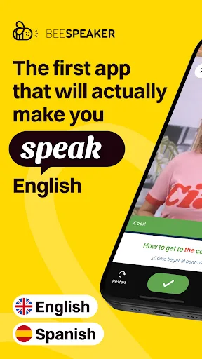 BeeSpeaker Learn English Android app screenshot 1