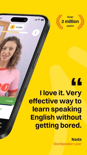 BeeSpeaker Learn English Android app screenshot 2