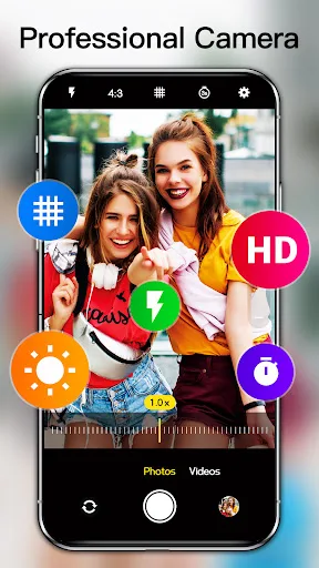 HD Camera Pro for Android Android app screenshot 2