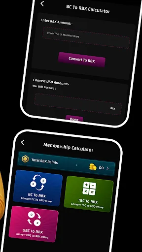 RBX Calc – Robux Value Counter Android app screenshot 4