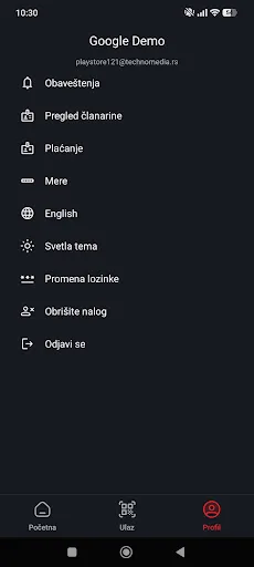 SPD Radnicki Android app screenshot 3