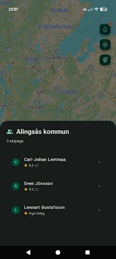Eftersök Android app screenshot 6