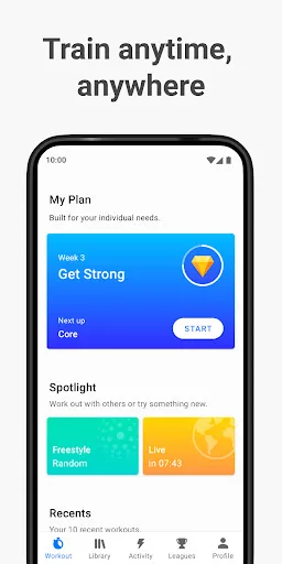 Seven - 7 Minute Workout Android app screenshot 2