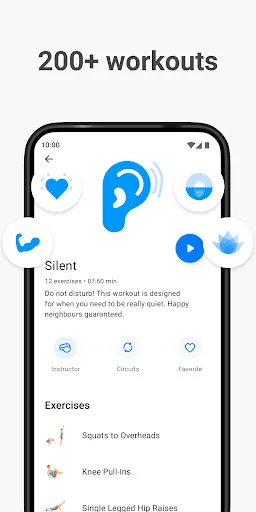 Seven - 7 Minute Workout Android app screenshot 3