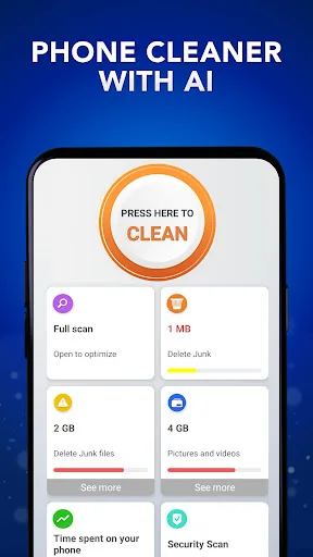 Phone Cleaner for android Android app screenshot 1