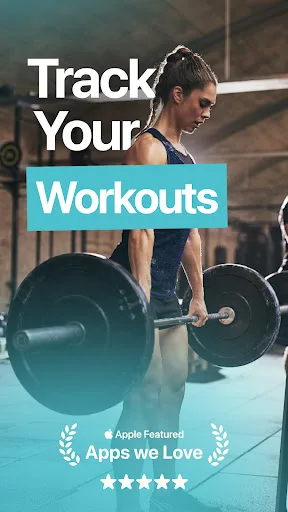 RepCount Gym Workout Tracker Android app screenshot 1