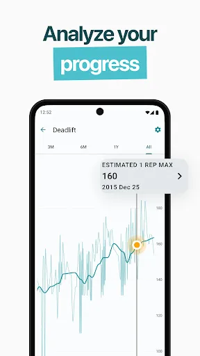 RepCount Gym Workout Tracker Android app screenshot 3