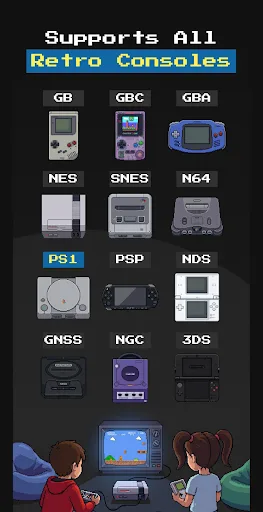 Game Emulator: GamePod Emu Android app screenshot 3