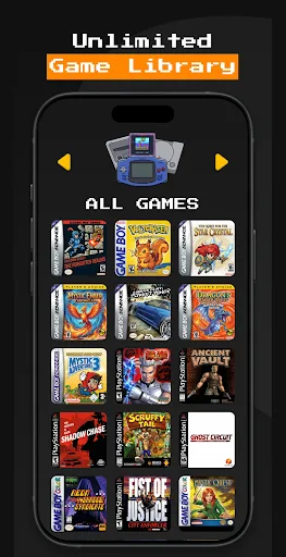 Game Emulator: GamePod Emu Android app screenshot 4