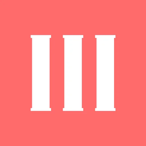 Three – Data-driven journaling Android app icon