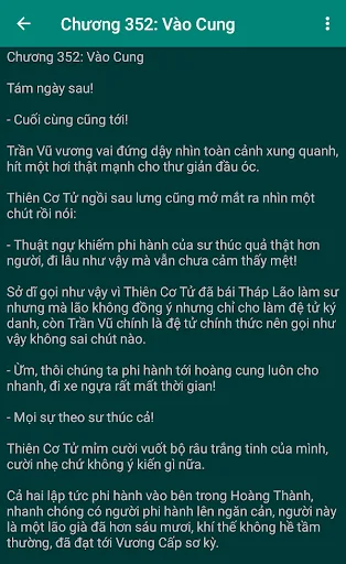 Lam vu thien ha - Tien hiep Android app screenshot 6