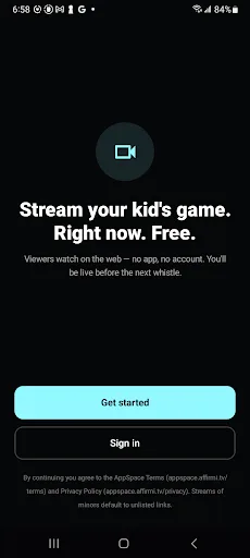 StreamOn3 HQ Android app screenshot 1