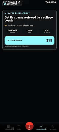 StreamOn3 HQ Android app screenshot 4