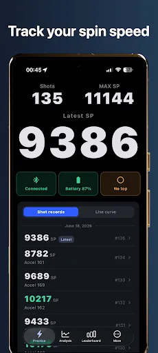 BeyGear - Spin Speed Meter Android app screenshot 1