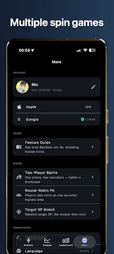 BeyGear - Spin Speed Meter Android app screenshot 3
