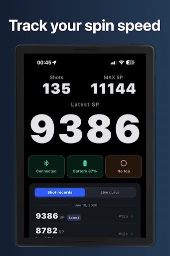 BeyGear - Spin Speed Meter Android app screenshot 4
