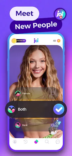 Joi - Live Video Chat Android app screenshot 1