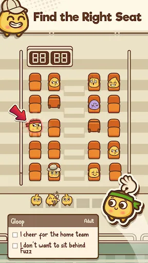 Where's My Seat?・Logic Puzzles Android app screenshot 1