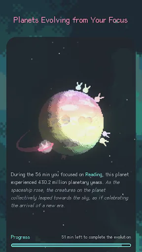 Exocus: Gamified Focus Timer Android app screenshot 1