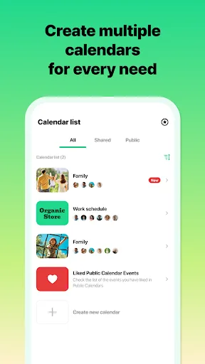 TimeTree - Shared Calendar Android app screenshot 4