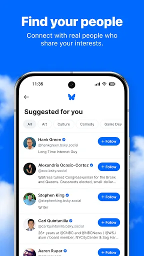 Bluesky Android app screenshot 3