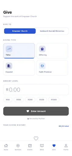 Empower Church Android app screenshot 5