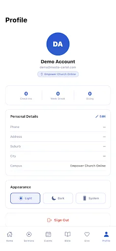 Empower Church Android app screenshot 6