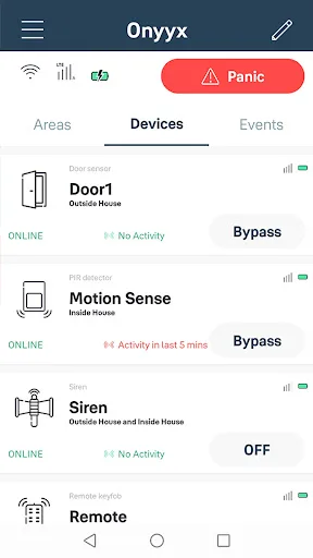 Onyyx Android app screenshot 2